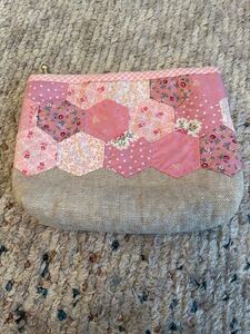 パッチワーク ハンドメイド ポーチ