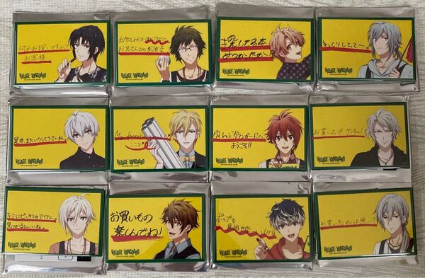 アイドリッシュセブン アイナナ コラボ スクエアカンバッジ コンプリート