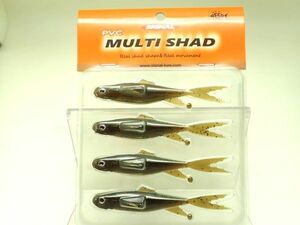 マルチシャッド 4インチ PVC / 07グリーンパンプキン MULTI SHAD シグナル drt2206 /p1