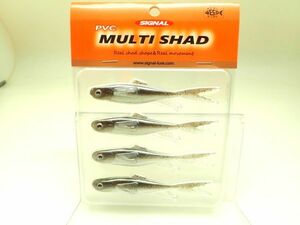 マルチシャッド 4インチ PVC / 01ブルーハス MULTI SHAD シグナル drt2206 /p1