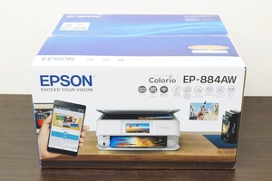 【未開封・未使用】EPSON エプソン EP-884AW Colorio カラリオ プリンター インクジェットプリンタ k_e