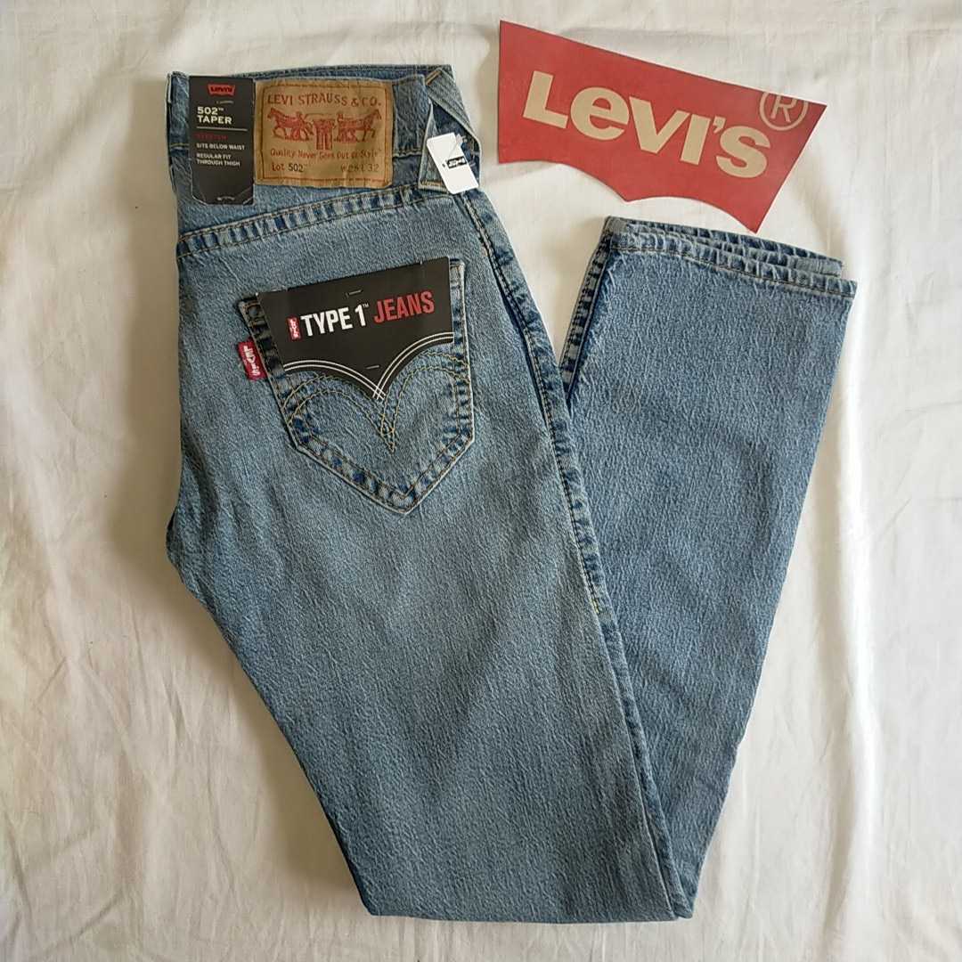 LEVI'S リーバイス TYPE1JEANS 502 TAPER ストレッチ W32 L32