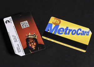 BIGGIE LIMITED EDITION MTA CARD NOTORIOUS BIG