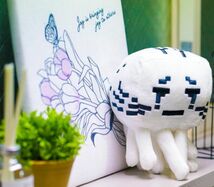 ぬいぐるみ マインクラフト ガスト 通常 20cm クッション グッズ クリーパー 黒 グッズ_画像5