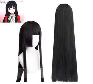 ウィッグ カツラ 蛇喰夢子 賭ケグルイ コスプレ 衣装 小道具 国内 高品質 耐熱 サイズ調整可