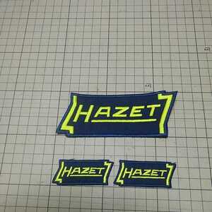 ハゼット　HAZET ドイツ　工具メーカー　フォルクス　ワーゲン　メルセデス　ベンツ　旧車　空冷　ツール　希少　レア　ワッペン　パッチ