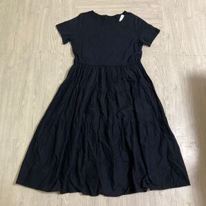 半袖ワンピース ブラック