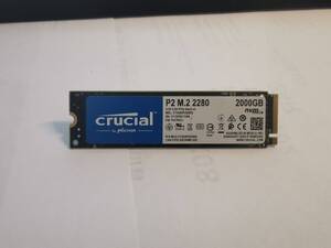 Crucial P2 2TB NVMe M.2 SSD CT2000P2SSD8