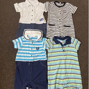 ベビー服 夏 ロンパース まとめ売り