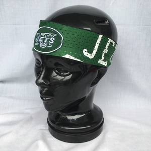 NFL ニューヨーク ジェッツ NY NEWYORK JETS ヘッドバンド ヘアバンド ファンバンド ジャージ素材 3356