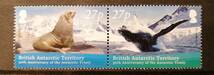 英領南極 海洋生物(2種連×3) MNH_画像2