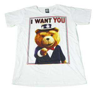  テッド TED 映画 アメリカ Hなくまさん ストリート系 デザインTシャツ おもしろTシャツ メンズTシャツ 半袖 ★E37M