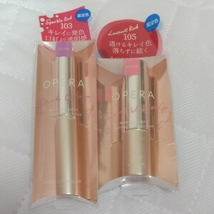 オペラ (OPERA) リップティント N 105 ルーセントレッド シアーリップカラー 103 スパークルレッド