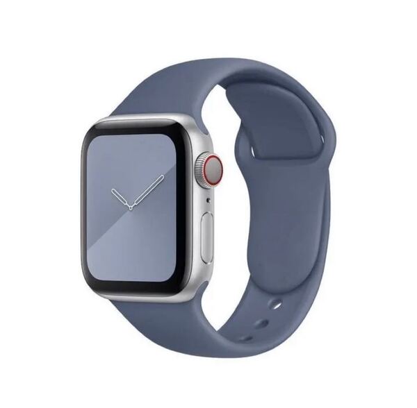 Apple アップルウォッチ バンド シリコン 交換ベルト ラバーベルト42/44/45/49mm シリーズ2345678SEスポーツバンド ラベンダーグレー