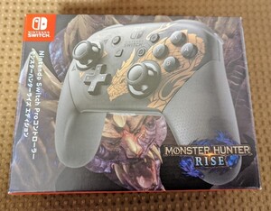 Switch Proコントローラー モンスターハンターライズエディション