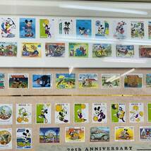 CF15 Disney ディズニー70周年記念 切手セット 078／300 ミッキーミニー コレクションインテリ中古現状品_画像6