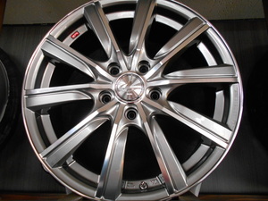 展示品.LEONIS SL　17×6.5J 114.3-5H IN53 ハブ径73mm　ノア・ヴォクシーなどに☆