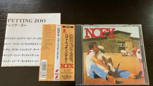 NOFX Heavy Petting Zoo 国内盤CD 初回盤ピクチャーレーベル仕様