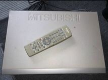 動作未確認★MITSUBISHI★HV-FM2★三菱ビデオカセットレコーダー 99年製リモコン付_画像2