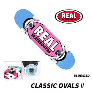 ☆送料無料☆値下げ☆REAL SKATEBOARD☆ リアル スケートボード　CLASSIC OVALS Ⅱクラッシック　オーバル　コンプリート　 正規販売店