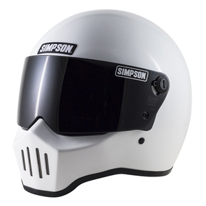 RX1 ホワイト 62cm シンプソン SIMPSON 白 SG規格 NORIX RX-1 ヘルメット