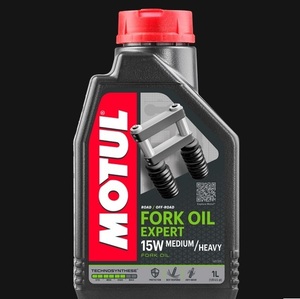 MOTUL (モチュール) FORK OIL EXPERT (フォークオイル エキスパート ミディアム/ヘビー) MEDIUM/HEAVY 15W 1L バイク用 品番105931