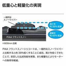 FSS70AW PIAA 雪用ワイパー ブレード700mm フラットスノー シリコートワイパー ピアー_画像4