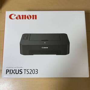 Canon PIXUS インクジェットプリンター TS203 新品未使用 インクなし 送料無料 保証書付き