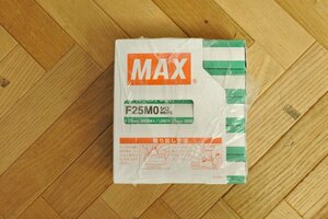 ▼新品 MAX マックス フィニッシュネイル(仕上釘) F25M0 白 WHITE 3000本X5箱 全長25mm )P