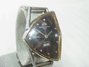 6292 WEEKLY ORIENT AAA 19石 手巻き 動作品