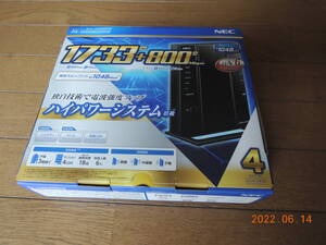 NEC 無線ルーター PA-WG2600HS