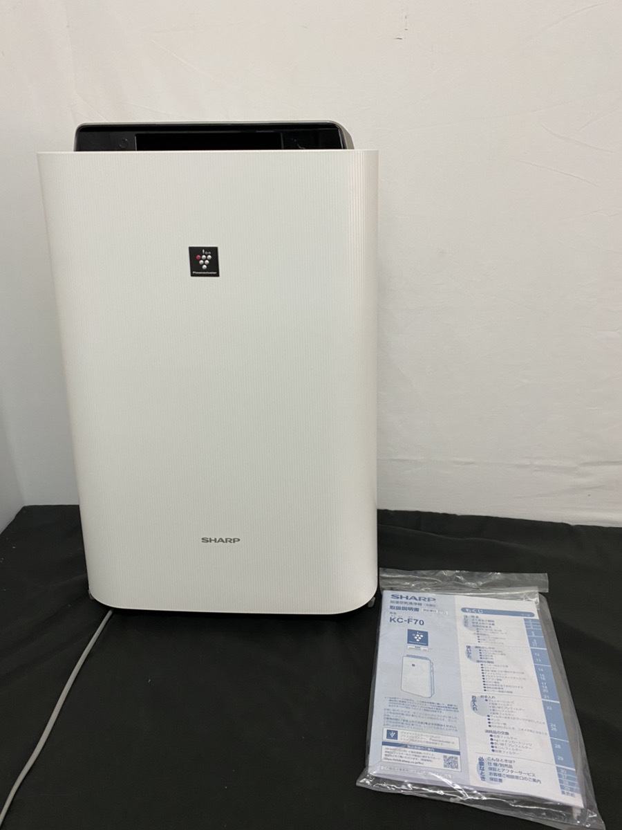 ヤフオク! -「加湿空気清浄機 シャープ kc-f70」の落札相場・落札価格