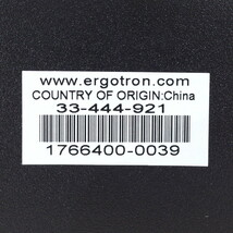 ★未使用品 エルゴトロン Ergotron WorkFit　昇降デスク デュアルモニタースタンド ブラック 立位座位切替 高さ調節 作業環境 BR5655_画像10