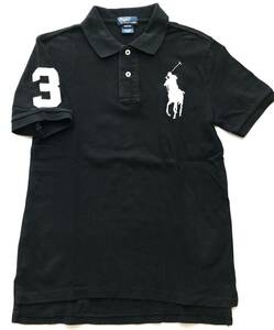 ポロ ラルフローレン USA企画品 USAキッズM ビッグポニー ポロシャツ　　鹿の子 Polo by Ralph Lauren ナンバリング 玉5702