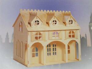 { real miniature for }! construction doll house kit! h-1