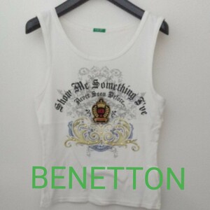 BENETTONイタリア製タンクトップ