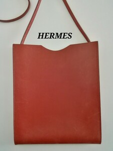 HERMES　エルメス　オメニトゥ　ボックスカーフ　ショルダーバッグ
