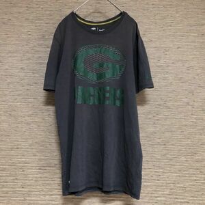 ナイキ NFL　半袖Tシャツ グリーンベイパッカーズ　スウォッシュロゴ　デカロゴA4　NIKE アメリカンフットボール　激レア　コラボ　緑