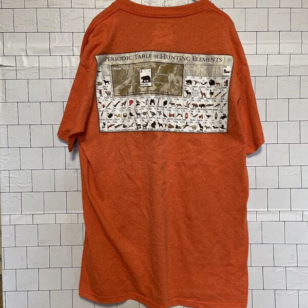 希少 送料込み アメリカ輸入 コロンビア プリントTシャツ バックプリントあり M