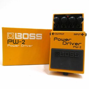 094s☆BOSS ボス PW-2 Power Driver ギター用 エフェクター オーバードライブ ※中古
