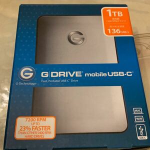 G DRIVE mobile 1TB 美品 ハードディスク