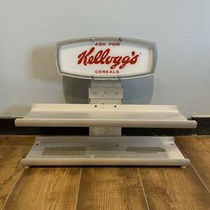 【送料無料】 1950年代 ケロッグ Kellogg's ディスプレイラック 非売品 ストアディスプレイ 店舗什器 ヴィンテージ E0109