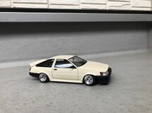 アオシマ製、AE86 完成品！！1/24、ハチロク 、TRD、GT APEX 、GTV、SSR、ワタナベ、ドリフト、鬼キャン_画像8