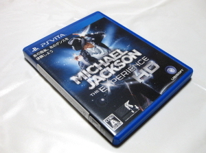 PS Vita operation goods Michael Jackson The *ek spec liensHD instructions attaching post card attaching box attaching SONY Sony PSVITA game soft PlayStation Vita