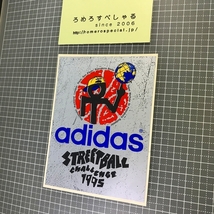 同梱OK●【ステッカー/シール♯790】アディダス/adidas《サイズ約12×9cm》【ビンテージ】_画像1