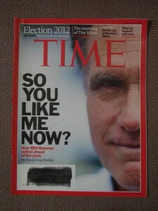 TIME Magazine タイム誌 1/16/2012 　◆ ジャンク品 ◆