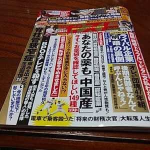 「週刊ポスト 6/17,17」壇蜜、森尾由美、古川いおり