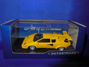 1/43　入手困難　AUTOSTRADA　ランボルギーニ　カウンタック　ＬＰ５００　希少黄