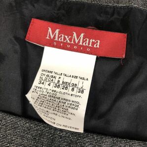 美品 MAX MARA Studio マックスマーラ レディース グレー ノースリーブワンピース ドレス 38表記の画像4