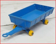 MATCHBOX SERIES #40【HAY TRAILER牽引用トレーラー青ブルー】イギリス製ミニカー■レトロLESNEYマッチボックス【中古】送料込_画像1